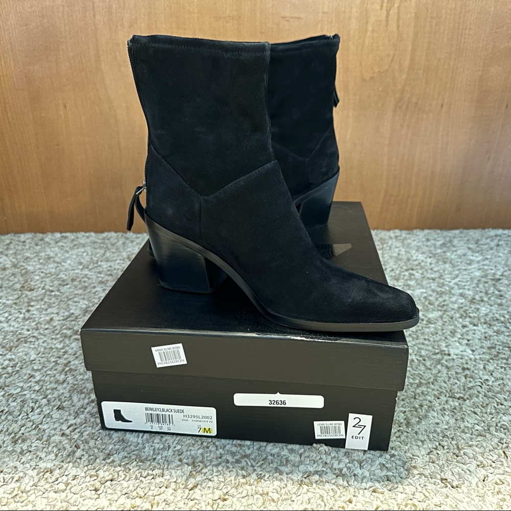 Black Suede Boots